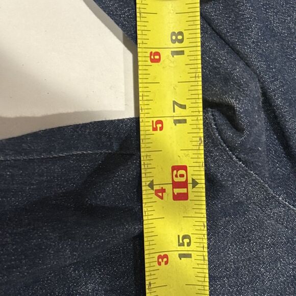 Paris Blues Vintage 90s Y2K  Jacket Womens XL  Dark Wash Made In USA Jean - Picture 16 of 16